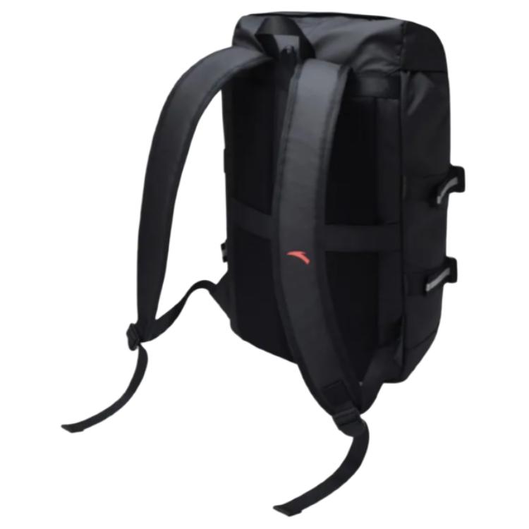 New Anta 900D Membrana Dermalis Plastic Backpack Unisex Black 192040155R-1
