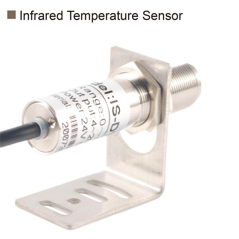 RS485 Output Compact Infrared Thermometer Non-Contact Temperature Sensor High Precision Industrial Transmitter