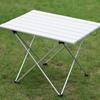 Ultra Light Foldable Aluminum Camping Table Portable Picnic BBQ Desk Small Black