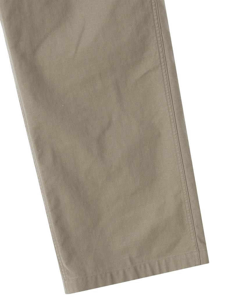 LEE Back Satin Fatigue Pants Beige