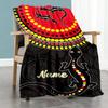 Black Gecko Customize Your Name Blanket Cozy Personalized Blanket Warmthful Decor Throw For Seaside Chair Bed Office for All Occasions