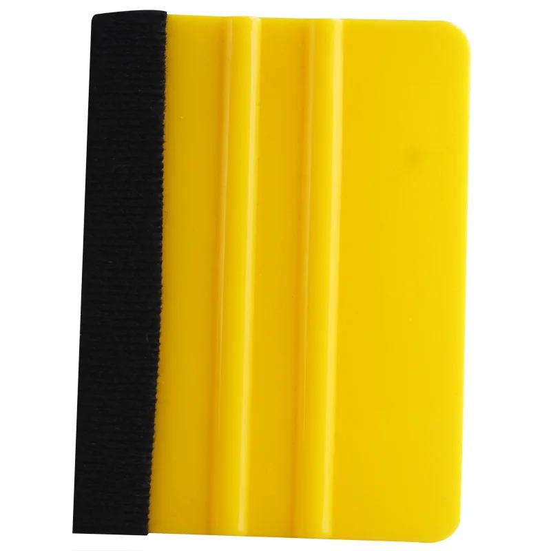 Felt Edge Squeegee Window Tinting Tool Car Vinyl Wrap Scraper Plastic Spatula Scratch Free Film DIY Squeegee Wallpaper Smoothing