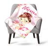 Ballet Girl Home Customize Your Name Blankets Comfortable Soft Lightweight Allseason Multipurpose Blanket For Picnic Sofa Office Bed Living Room