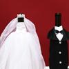 Exquisite Wedding Wine Bottle Cover Ceremonial Dress Wine Bottle Bag  Restaurant Bar Holiday