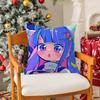 MMuse Dash GAME Pillow Case Silky Short Plush With Invisible Zipper Dustproof Sofa Cushion Cover For Home Decor