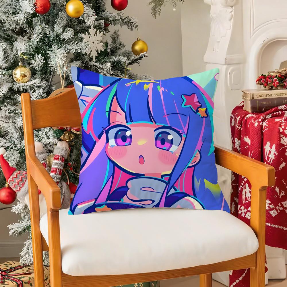 MMuse Dash GAME Pillow Case Silky Short Plush With Invisible Zipper Dustproof Sofa Cushion Cover For Home Decor