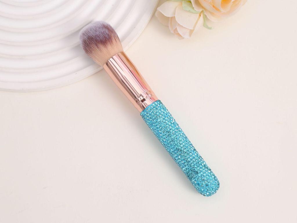 Diamond Handle Eyeshadow Brush - Soft Animal Hair Makeup Tool