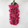 Artificial Bougainvillea Wall Hanging Flower Faux Silk Flower Bougainvillea Vine for Wedding Celling Home Hotel Floral Decor