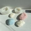 Unique Silicone Candle Mold Irregular Stone Candle Resin Mold DIY Aromatherapy Candle Soap Wax Making Epoxy Casting Mold