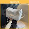 Street-style Canvas Shoulder Bag 2023 Summer Small Square Bag Trendy Chic Design Crossbody Bag Black White Blue Purple Khaki