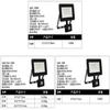 Pir Body Sensor Led Flood Light With Auto Motion Detection For Outdoor Security