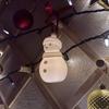 3D Printed Christmas Snowman Night Light Decoration - Festive Gift Ornament