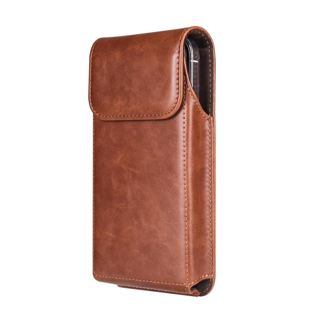 Pouzdro na telefon s klipem na opasek z hovězí kůže Pánské pouzdro do pasu pro iPhone 16 15 Pro Samsung Galaxy S24 S23 S22 Plus Xiaomi Redmi Note 13 12 Oppo pouzdro na pouzdro