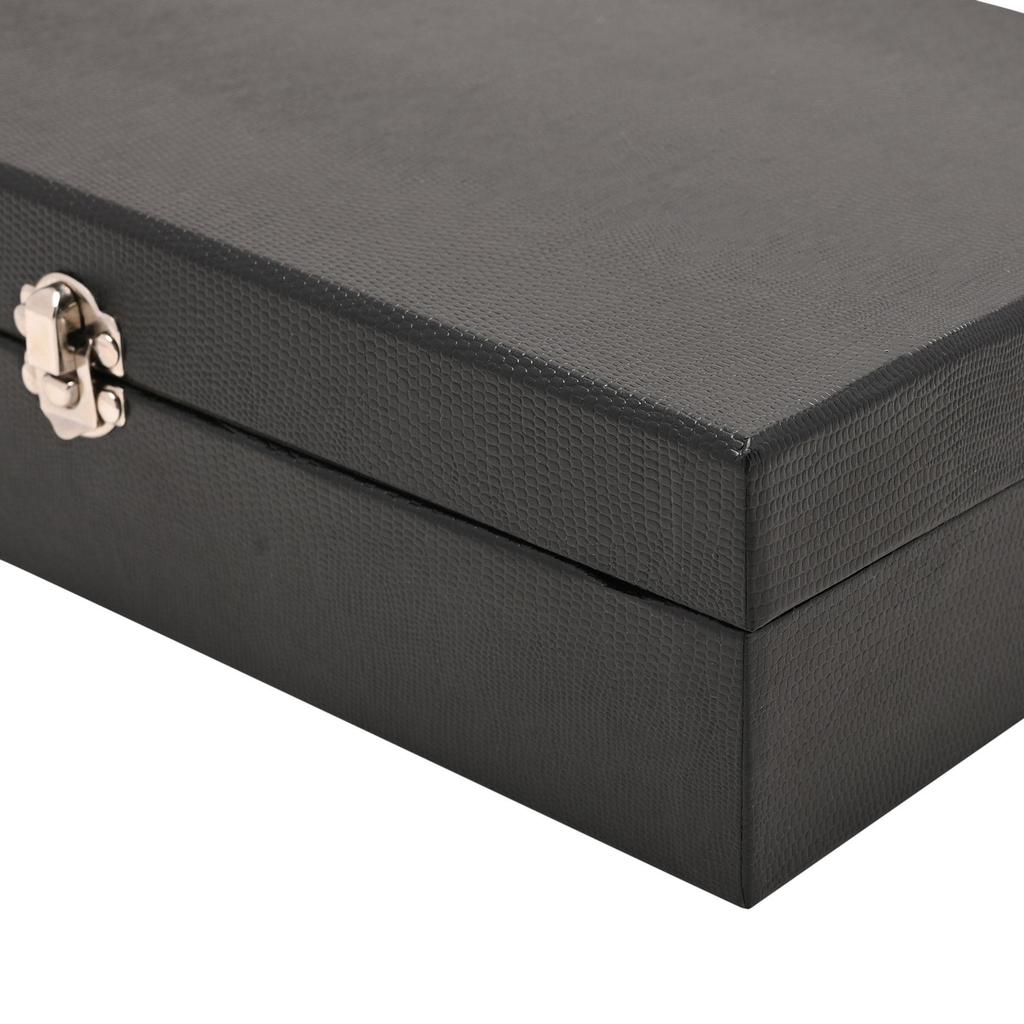 Harvey Makin Krabička na hodinky/manžetové knoflíčky Pojme 6 hodinek/12 manžetových knoflíčků