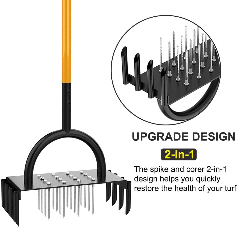 Hot-Selling Manual Lawn Aerator & Soil Loosener Tool