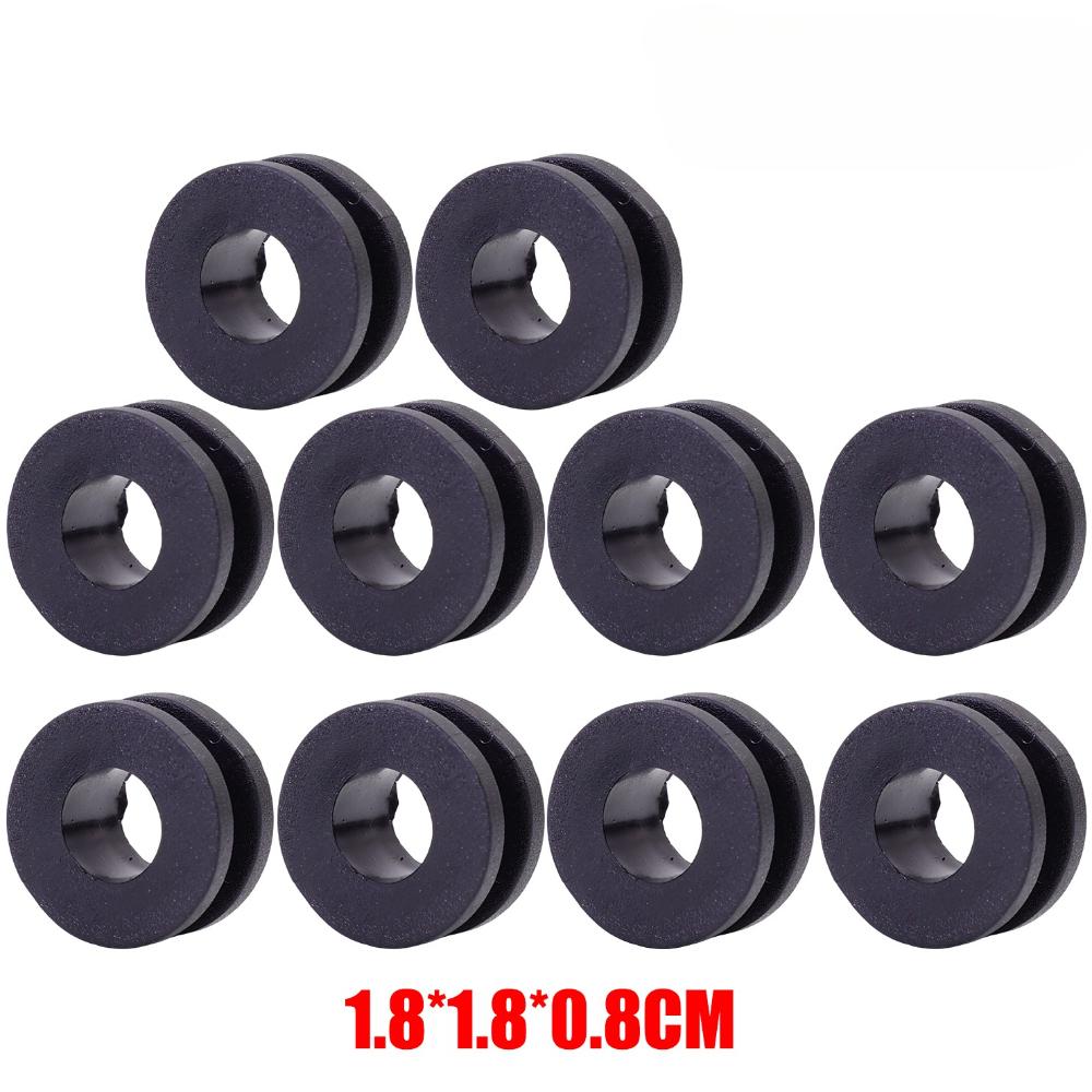 50/10 Piezas Gomas de Pasamuros de Goma para Cubierta Lateral de Motocicleta Juntas Carenados para Yamaha para Honda para Suzuki CBR GSXR Ninja ZX YZF Kawasaki