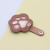 PU Leather Pet Hair Memorial Keychain Space Saving Hair Preservation Multifunctional Designs Portable Accessory