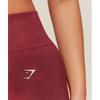 Gymshark Everyday Seamless Washed Shorts 2.0 Red Wash B6b8w Rccj