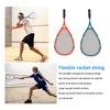 Squash Racket Carbon Aluminium Alloy Integrated Lightweight Sports Beginner Squash Racket Set for Gym School Playgrounds Blue