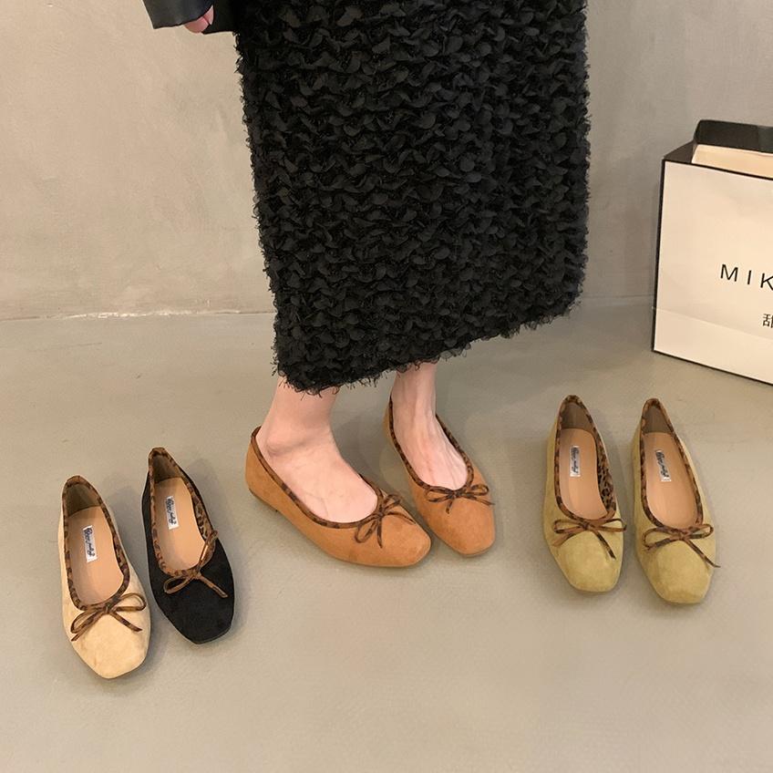 Fashion Bailamos Soft Women Flats Femme Ballet Shoes Women Slip On Loafers Dress Flats Woman Outdoor Shoes Moccasins Mujer