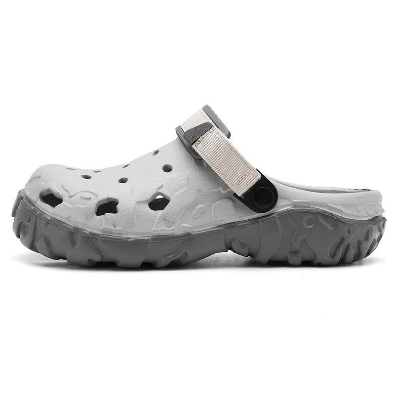 Fashion Summer Men Slippers New EVA Soft-soled Sandals Indoor Outdoor Garden Clogs Walking Beach Shoes Mens Shoes Big Size 40-47