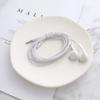 1Pcs 2m/3m Cable Length Wired Headset Black White Anchor Bass Earplugs Monitoring Recording 3.5mm Computer Game Live Headphone