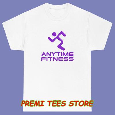 Salle de Sport Anytime Fitness Homme Blanc Taille S-3XL