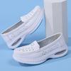 Scarpe da infermiera donna estate pelle suola spessa suola morbida traspiranti lavoro scarpe mediche in stock