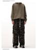 Men's Retro Camouflage Overalls: Spring Casual, Trendy, Loose-Fit with Large Pockets