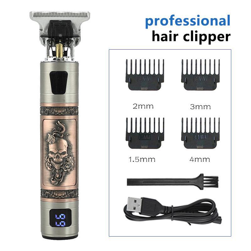 T9 Electric Hair Clipper & Bald Head Razor for Trimming and Carving