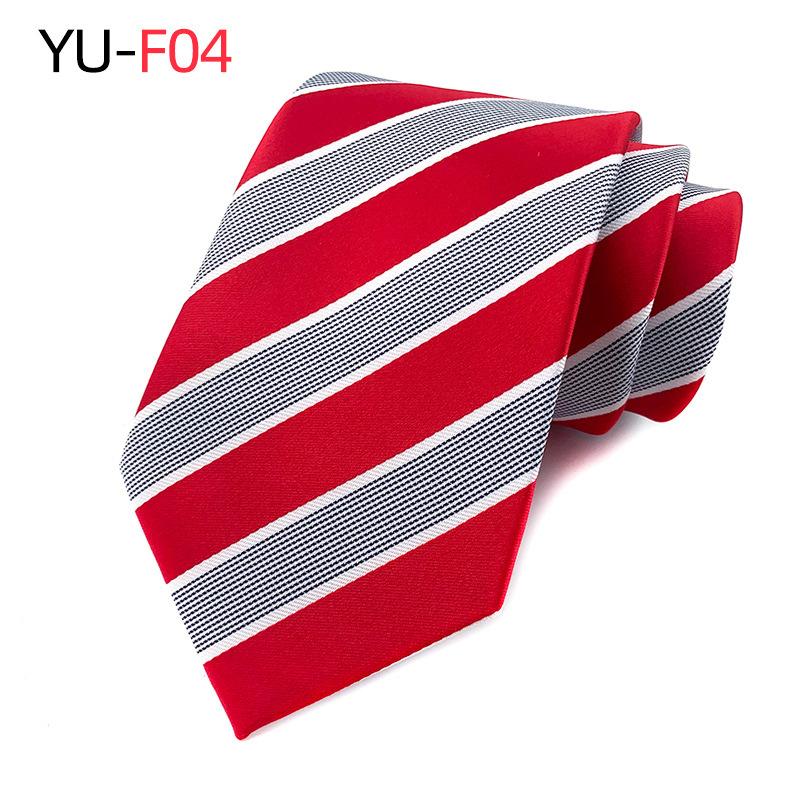 Polyester Jacquard Herren Krawatte Hochzeit Trauzeuge Krawatte