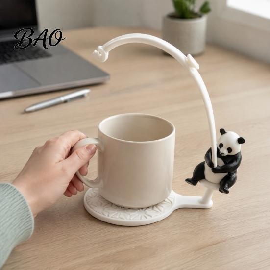 Hamster Coaster Fishing Animal Tea Bag Holder, 3D Printed Heat-Resistant Coaster, Accessory for Turtle Cup and Coffee Mug, Gift Lovers & Enthusiasts
