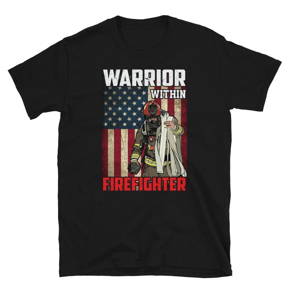 Warrior Within FIREFIGHTER Fireman Rescue Gift 3XL