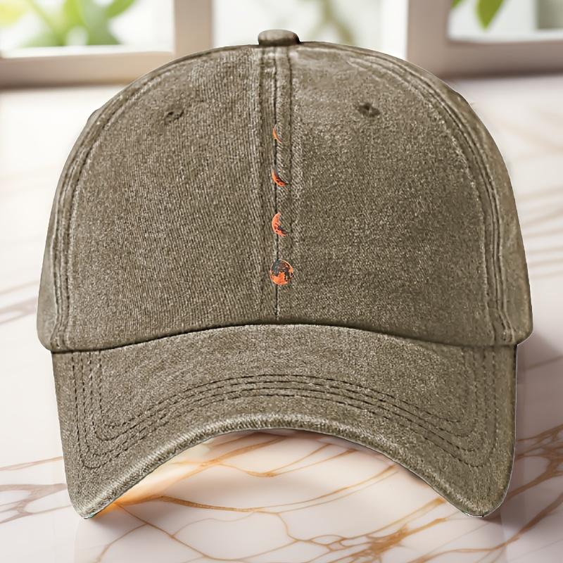 Adjustable Washable VintageStyle Trucker Baseball Cap with a Trendy And Unique Design Featuring a Print of a Blood Moon