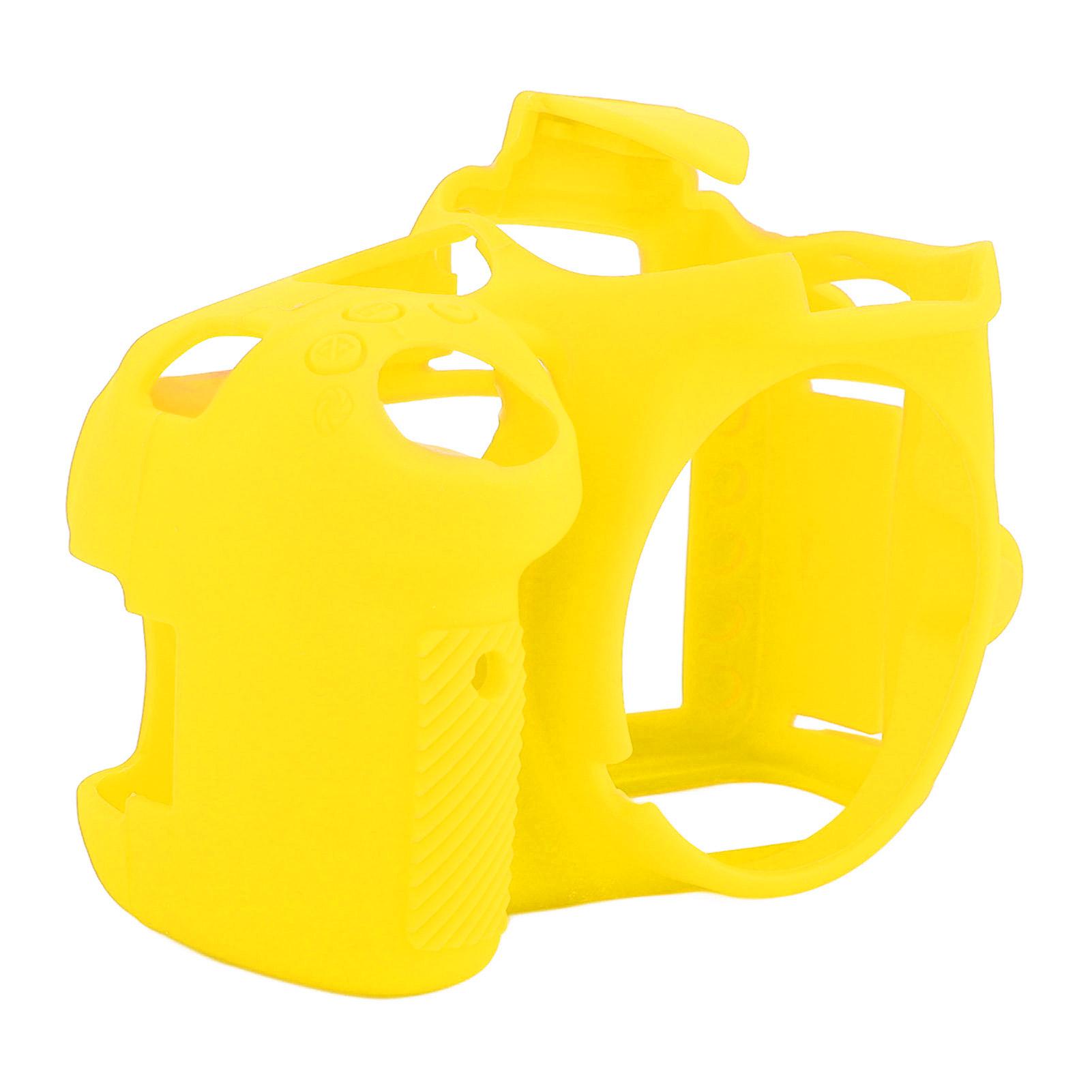 

Мягкий силиконовый чехол для камеры Ударопрочный Противоскользящий Мягкий Персонализированный Чехол-накладка для камеры для D3200 Noir жёлтый