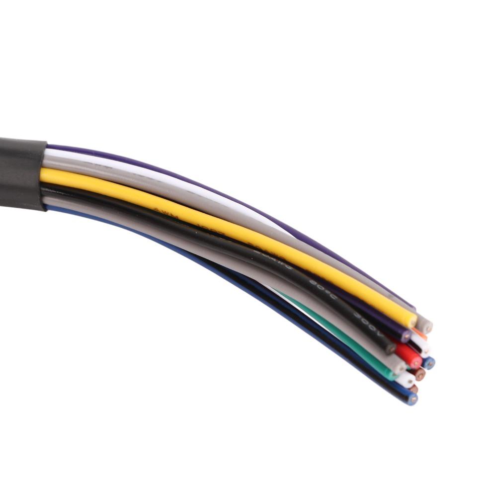 16 Pin Male To Female OBDII Cable With Mounting Bracket OBD2 Pigtail  Vehicle Modification