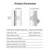 2pcs Plug-in Night Light with 1-150lm LED Night Lights Dimmable Nightlights for Hallway Bedroom Stairway Bathroom Elderly
