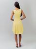 2025 Slim Fit One-Shoulder Sleeveless Dress – Solid Color, Waist-Cinched, Slimming Design