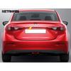 Rear Trunk Lid Tail Door Boot Cover Trim For Mazda 3 M3 Axela Sedan 2014 2015 2016 2017 2018 Chrome Accessories Car Styling