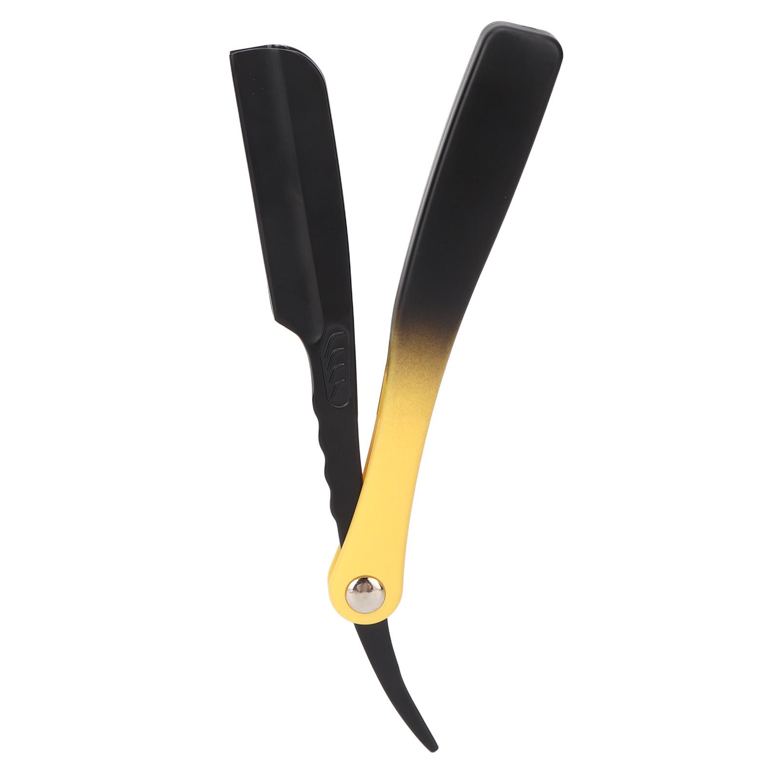 Straight Hair Cutting Trimmer Foldable Gradient Manual Straight   Trimmer Blade for Eyebrow