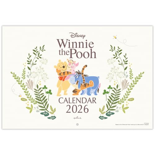 Hallmark Disney Winnie the Pooh 2026 Calendar Wall Hanging Large 845353