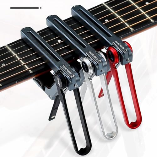 [Domestic Genuine Product] Jstaff S1 The Rolling Capo: Allows for quick key changes and tunings by sliding while attached. Features 3-stage tension ad