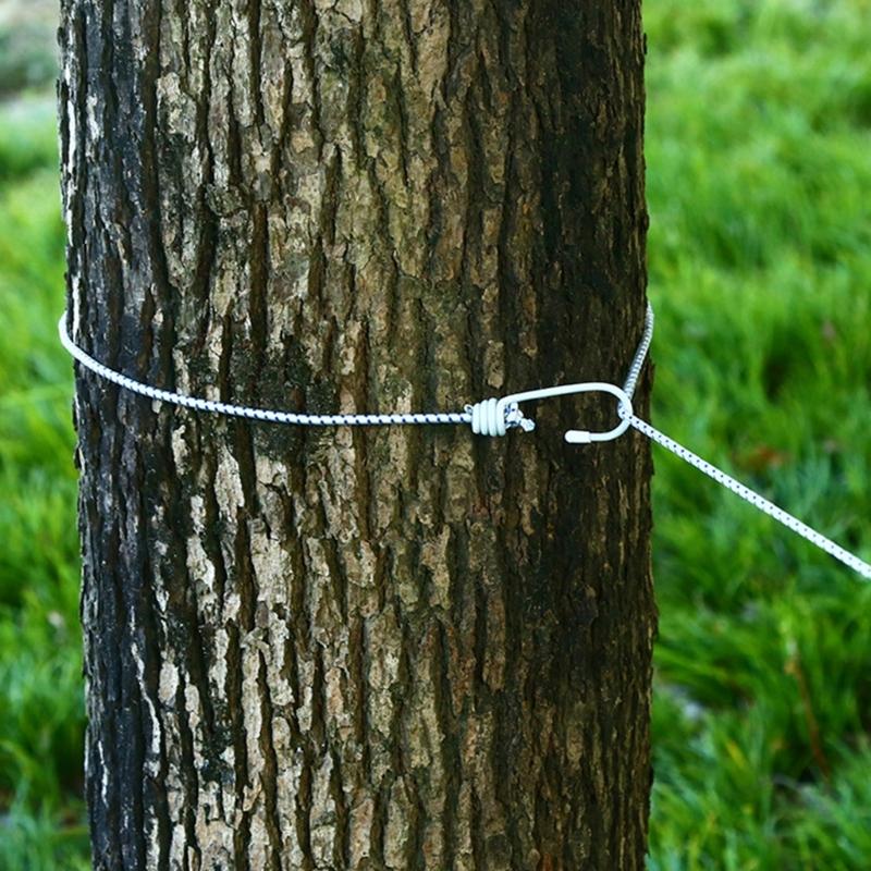 Pack Of 2 Portable Travel Clotheslines With Clip And Nonslip Hook Flexible Drying Cord For Camping Laundry Drying