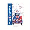 1 garden flag banner garden decoration background cloth hanging flag outdoor festival hanging flag background