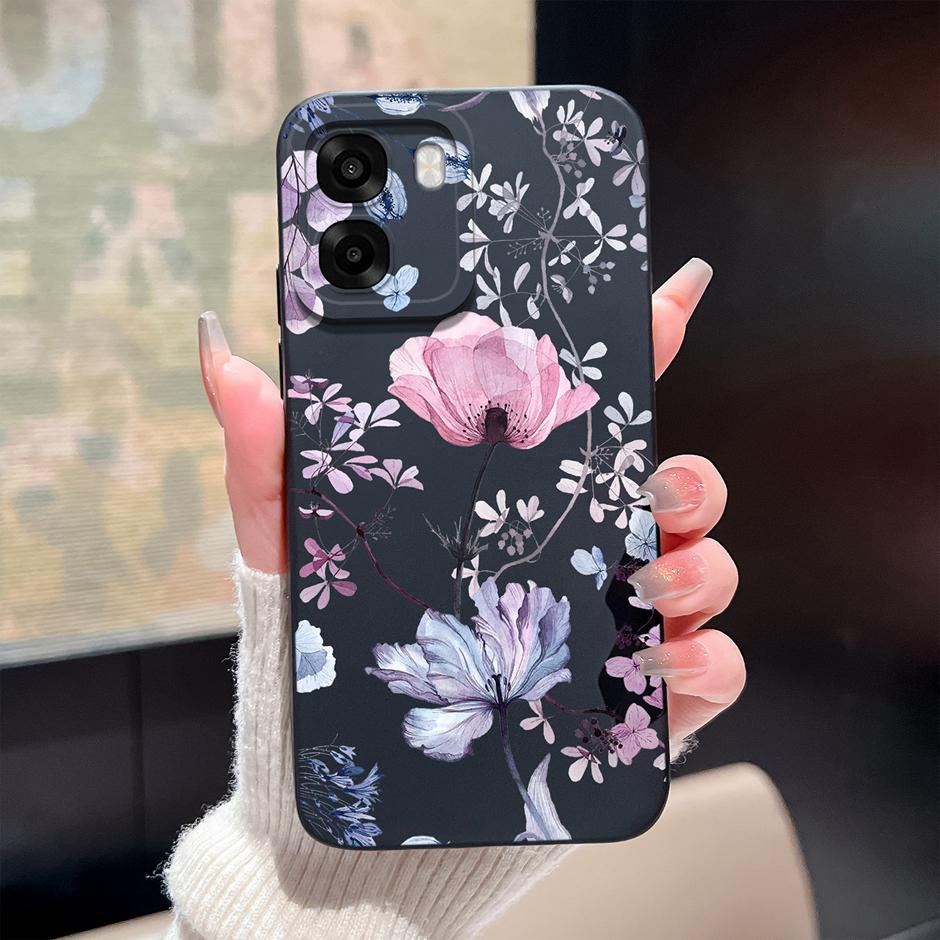 Case For Oppo A6 A6x A6s 4G 5G Cute Cartoon Cat Soft Silicone Protective Bumper Cover For OppoA6 OppoA6x A6s Anti Scratch Fundas