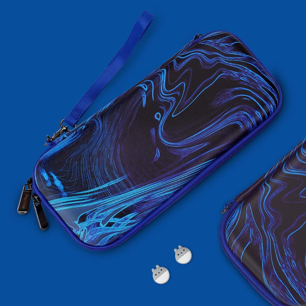 PlayVital Tragetasche Kompatibel mit Nintendo Switch Tragbare Tasche Aufbewahrung Handtasche Kompatibel mit Switch Reisetasche Schützend Hart Inklusive