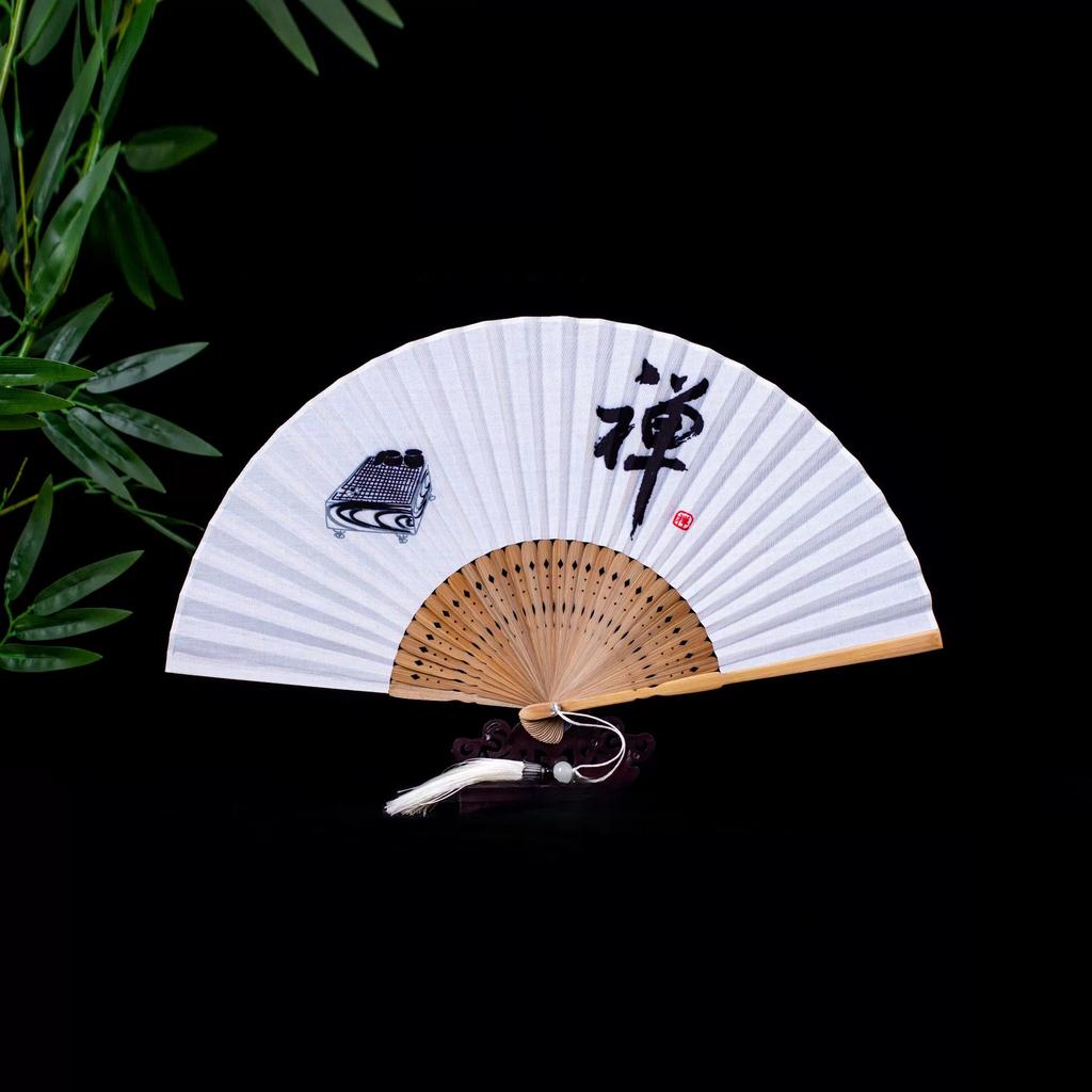Japanese Folding Fan Handmade Decorative Kanagawa Wave Foldable Fan Handheld Vintage Hand Fans For Women Portable Folding F
