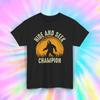 Hide and Seek Champion Tee | Sasquatch Bigfoot Graphic | Funny Shirt S-5XL