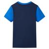 T-shirt pour enfants bleu et bleu marine 92/104/116/128/140