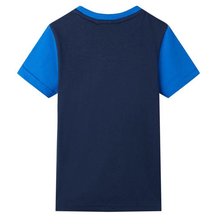 T-shirt pour enfants bleu et bleu marine 92/104/116/128/140